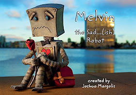 Melvin the Sad...(ish) Robot by Joshua Margolis