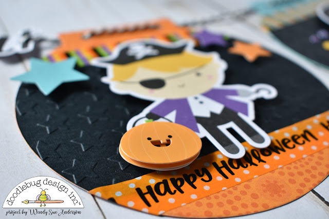 "Booville" Halloween Trick-or-Treat banner by @WendySue for Doodlebug Design