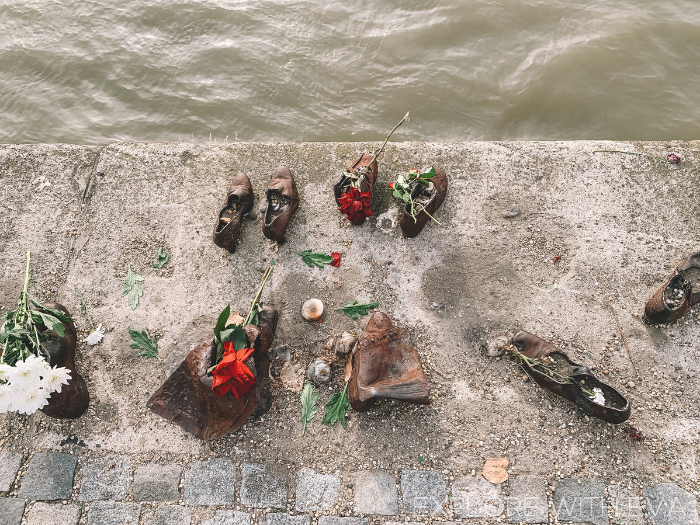 Shoes on the Danube in Budapest, Hungary