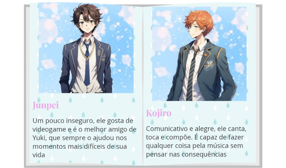 Evento - LGBTQIA+ Game - Escola para garotos bonitos! Participe. ~ Otome  game br e +