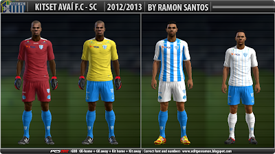 Sem+T%25C3%25ADtulo 1 PES 2012: Uniforme do Avaí FC 12/13