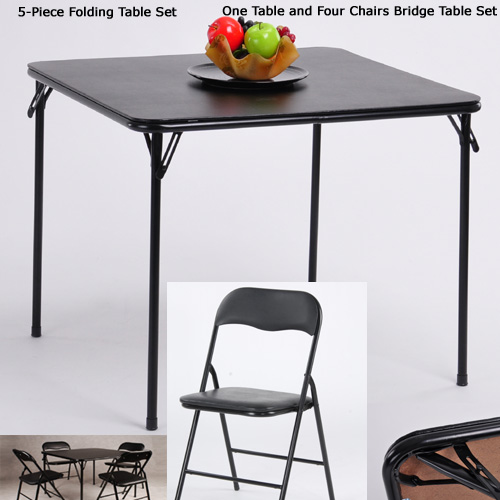 Bridge Table And Chairs2