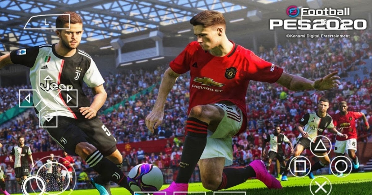 PES 2020 PPSSPP English Version Camera PS4 Android Offline ...