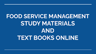 STUDY MATERIALS | FOOD SERVICE MANAGEMENT - LATEST SSLC - HSC - NEET - TNPSC - TRB -TET  STUDY MATERIALS AND TEXT BOOKS ONLINE | DOWNLOAD
