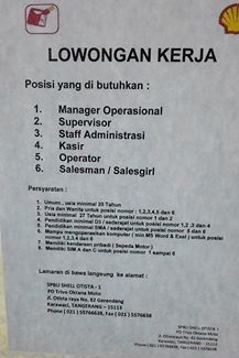 Lowongan Kerja Spbu Shell Terbaru Kawan Loker