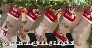 Tradisi Menggantung Kaus Kaki Saat Natal