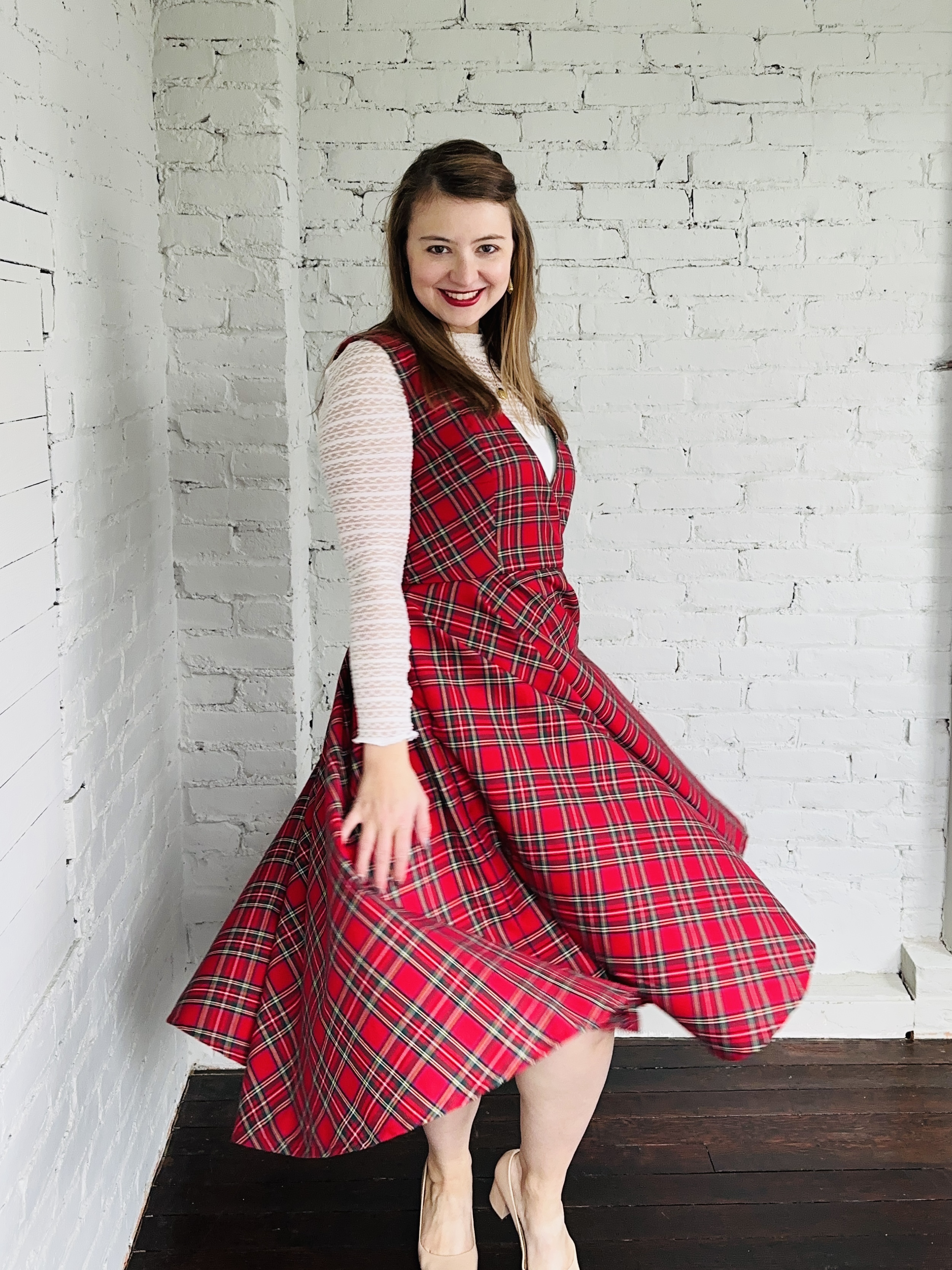 Made By A Fabricista: Vintage Inspired Holiday Outfit