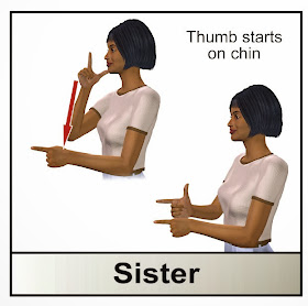ASL for sister
