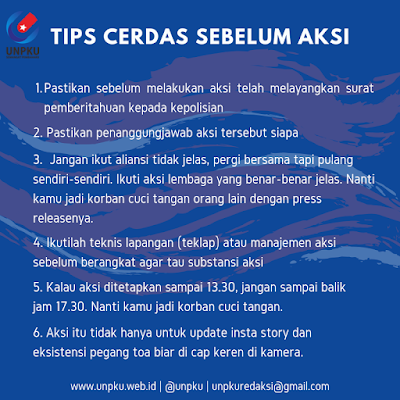 Tips Cerdas Sebelum Melakukan Aksi