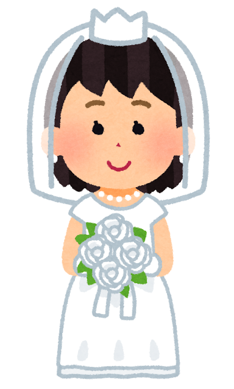 花嫁の女の子のイラスト 将来の夢 かわいいフリー素材集 いらすとや 花嫁の女の子のイラスト 将来の夢 かわいいフリー素材集 いらすとや