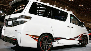 Toyota Alphard modifikasi