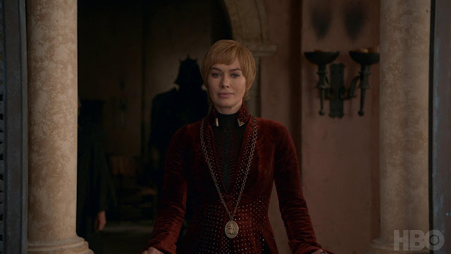 cersei lanister in episode 5 season 8 of game of thrones
