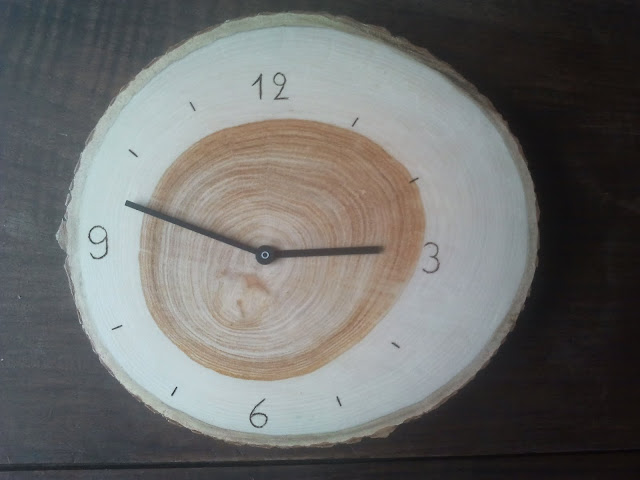 Wood RUSCH clock