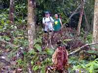 No Hair and Leong Sr coming out of the 'jungle'