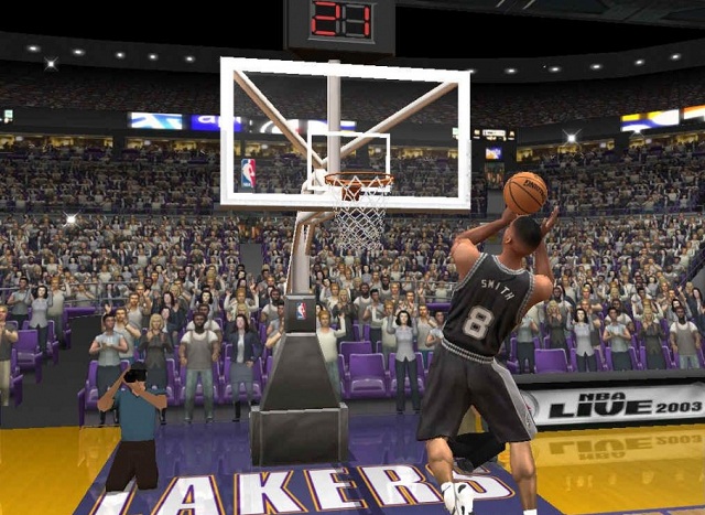 NBA Live 2003 PC Gameplay