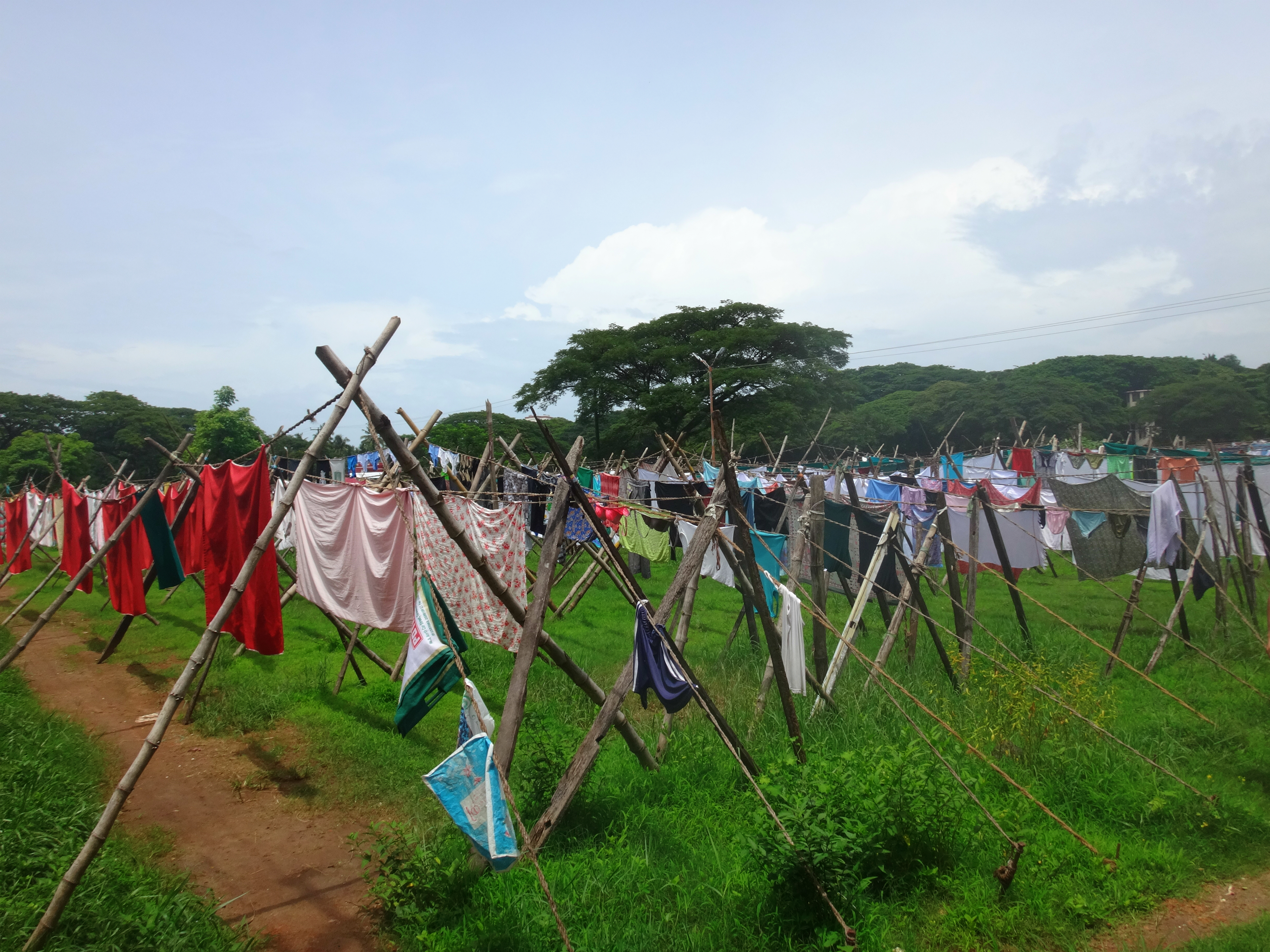 Dhobi khana public laundry