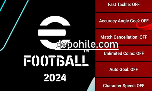 eFootball 2024 v8.3.1 Reduck Menu Para, Gol Hileli Apk İndir