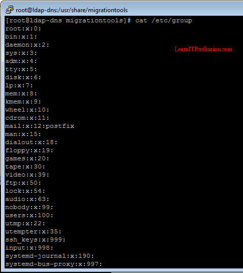 how install and configure openldap with dns on centos 7