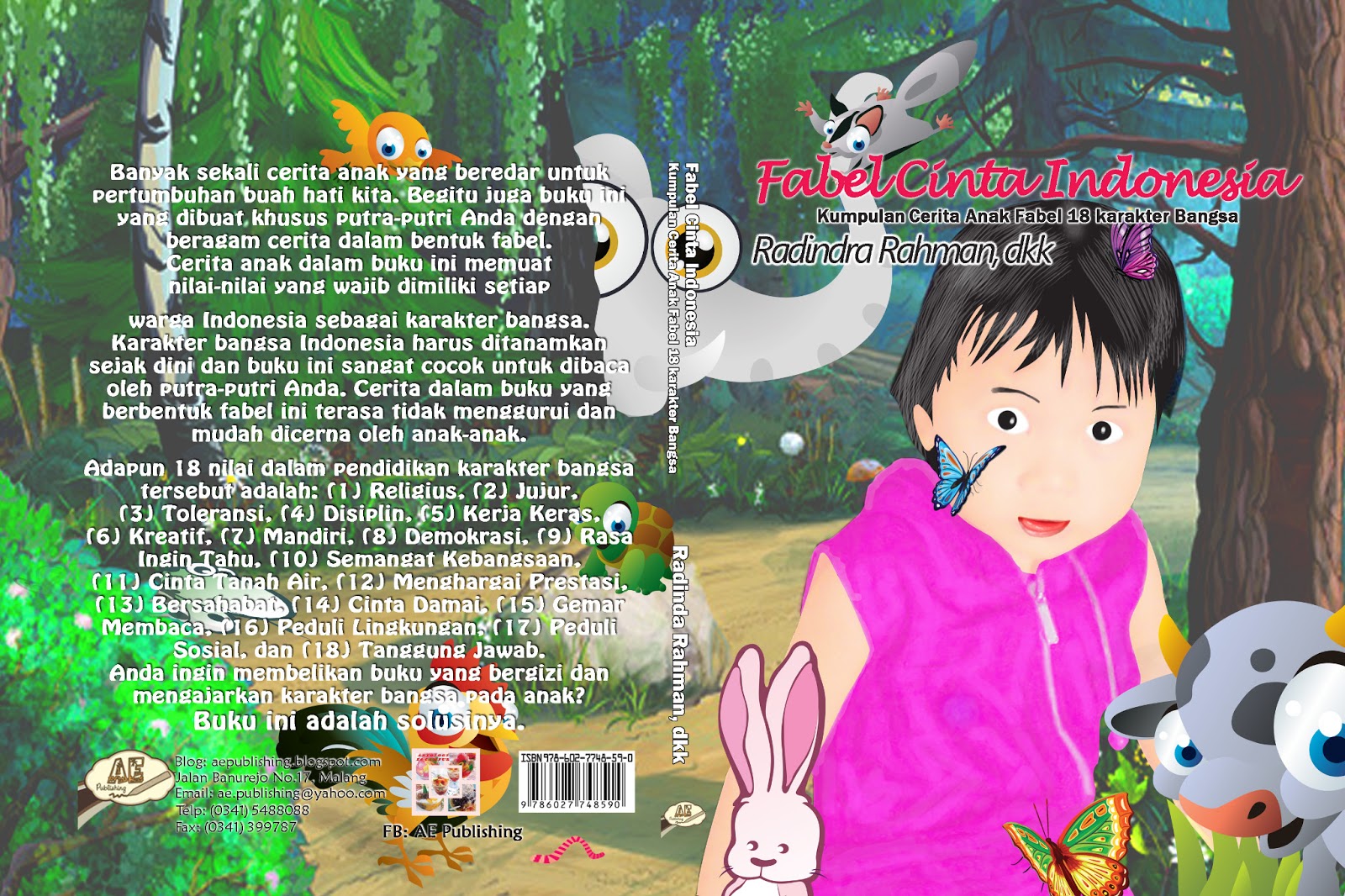 Fabel Cinta Indonesia - AE Publishing - Penerbit Indie Terbaik