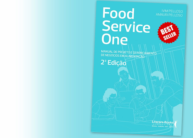 Capa do livro “Food Service One - Manual de projeto e gerenciamento de negócios em alimentação”.