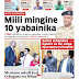 SOMA VICHWA VYA HABARI MAGAZETI YA LEO AGOSTI 29,2024 WATU KUTOWEKA MIILI MINGINE 10 YABAINIKA