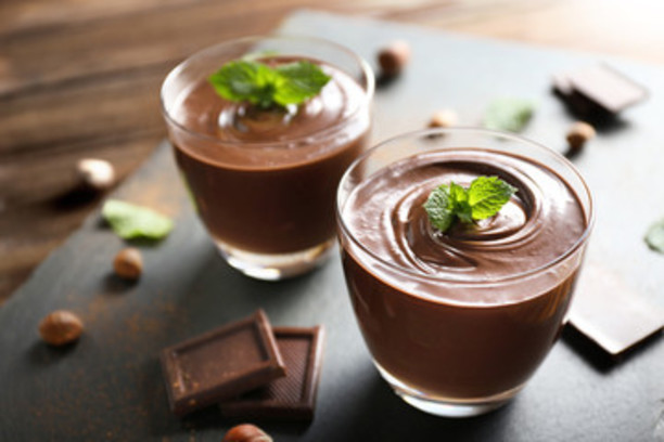 Mousse de chocolate cremoso