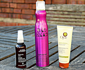 A picure of Aveda, Tigi and Ojon Hair Products