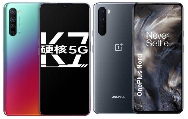 Oppo K7 Vs OnePlus Nord