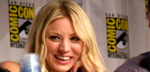 Kaley Cuoco the beautiful and apparently multifaceted star of the CBS hit 