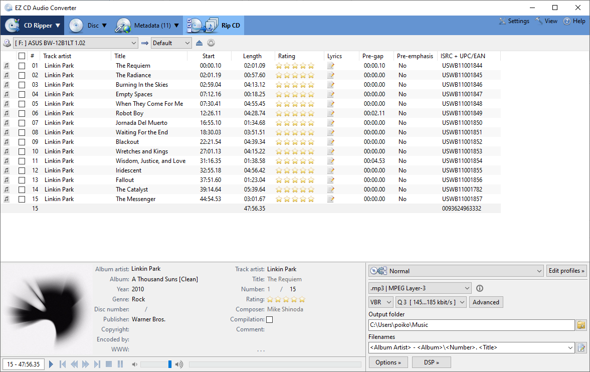 EZ CD Audio Converter 10.1.0.1