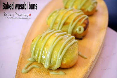 Baked wasabi buns - Paulin's Munchies - The Dim Sum Place at North Bridge Road - 