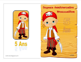 carte pirate pour enfant de 5 ans à imprimer gratuite