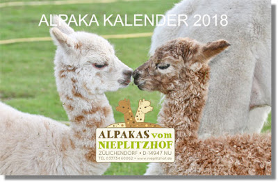 Alpaka Kalender 2018