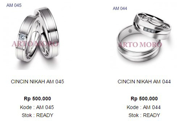  Cincin Couple, Cincin Emas, Cincin Kawin, Cincin Murah, Cincin Palladium, Cincin Perak, Cincin Tunangan, 