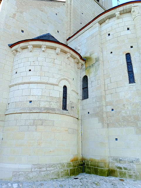 Swift nest niches in old scaffolding holes, Indre et loire, France. Photo by loire Valley Time Travel.