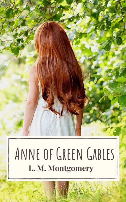 Anne of Green Gables book cover that looks more like a Lolita cover.