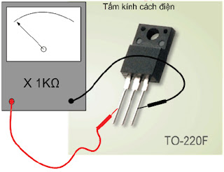 Hình 8e - Nạp âm cho G để khoá đèn