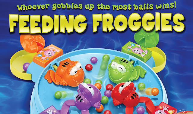 Feeding Froggies game box by Paul Morton