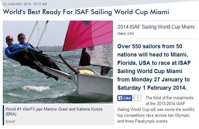  ISAF World Cup Miami