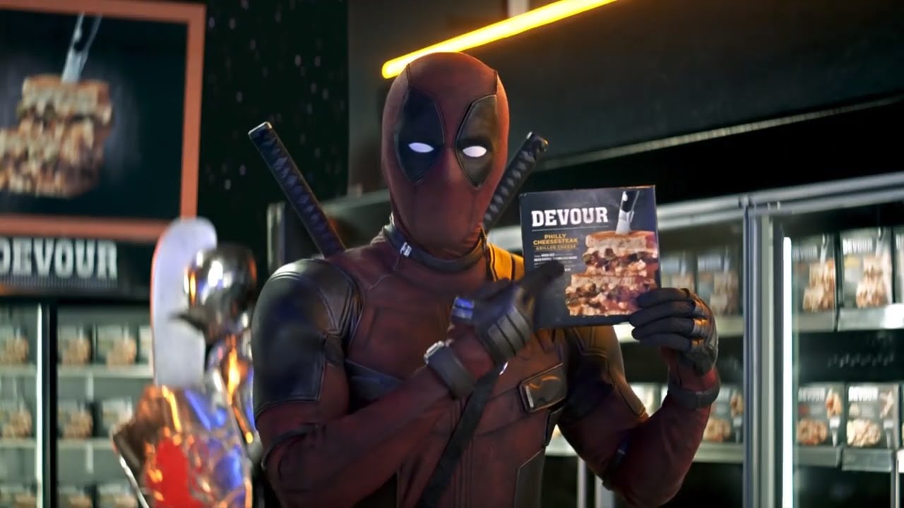 Deadpool 2 デッドプール 2 のアンチ ヒーローのおかしな夢の中に迷い込む冷凍食品のcmと韓国版の新しいポスター Cia Movie News