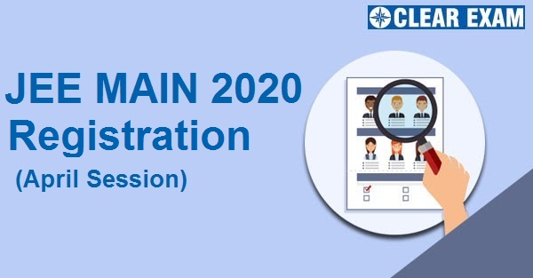 JEE Main 2020  Registration