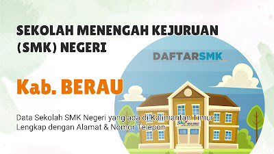 Daftar SMK Negeri di Kab. Berau Kalimantan Timur