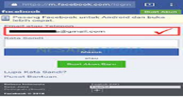 Cara Melihat Email Facebook Sendiri di HP Cara Melihat Email Facebook Sendiri di HP Terbaru