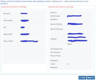 Step7: Apply for Fresh Passport\Re-issue Passport Online