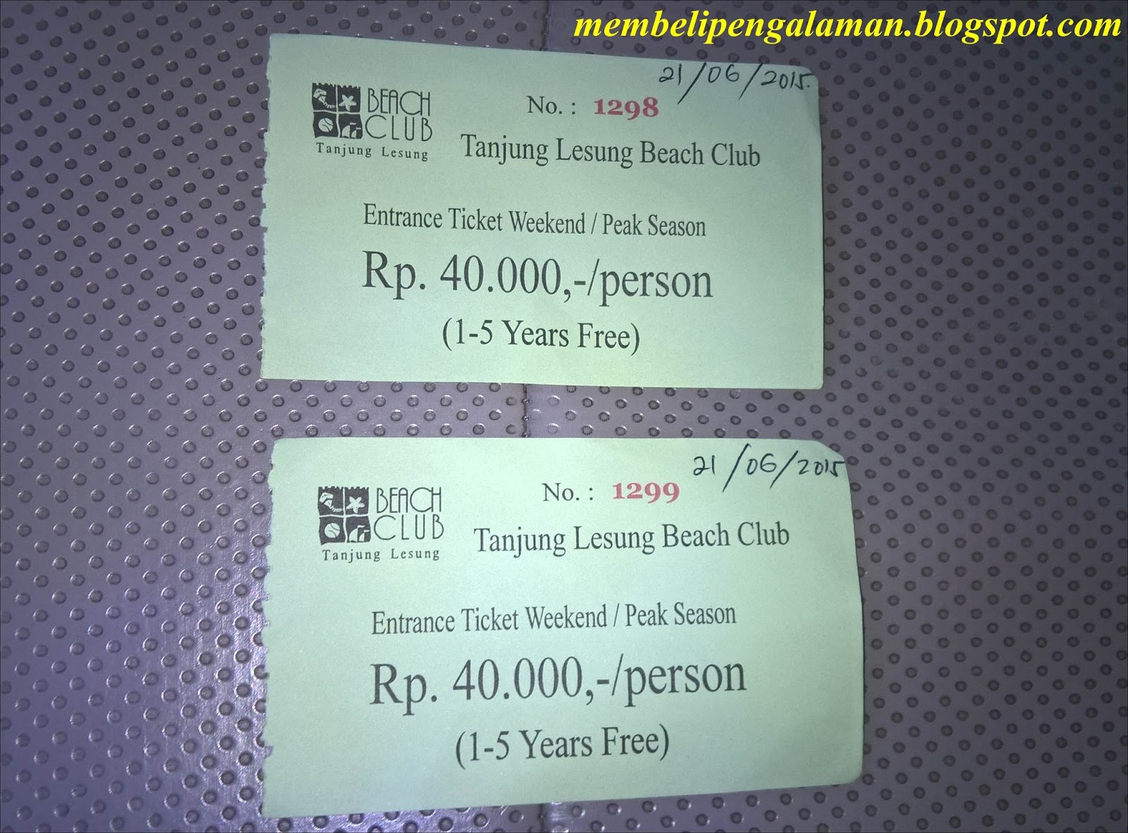 Tiket Masuk Pantai Tanjung Lesung Banten Mindatour Com