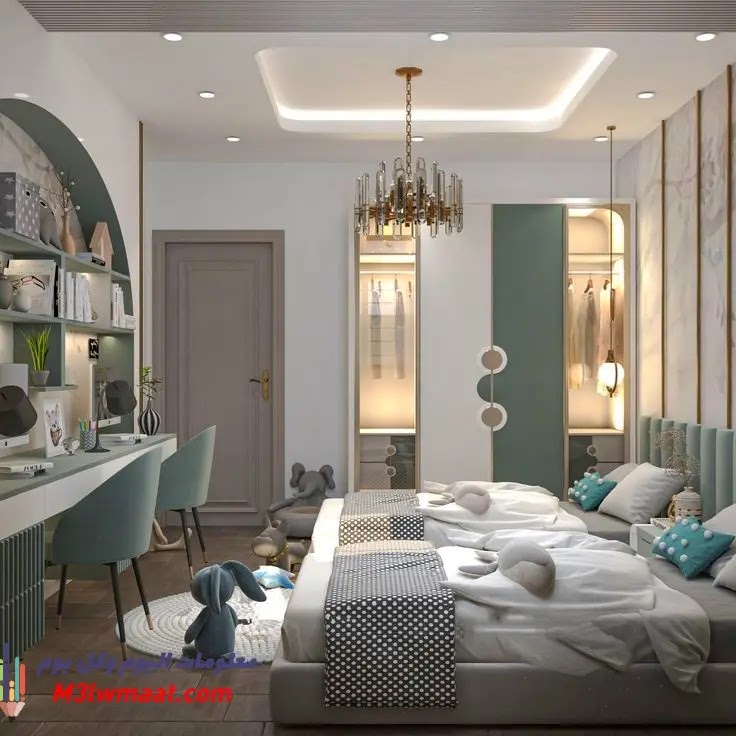 غرف نوم اطفال Children's bedrooms 2023 الوان غرف اطفال