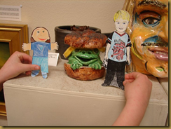 FlatMarkwithceramicfood