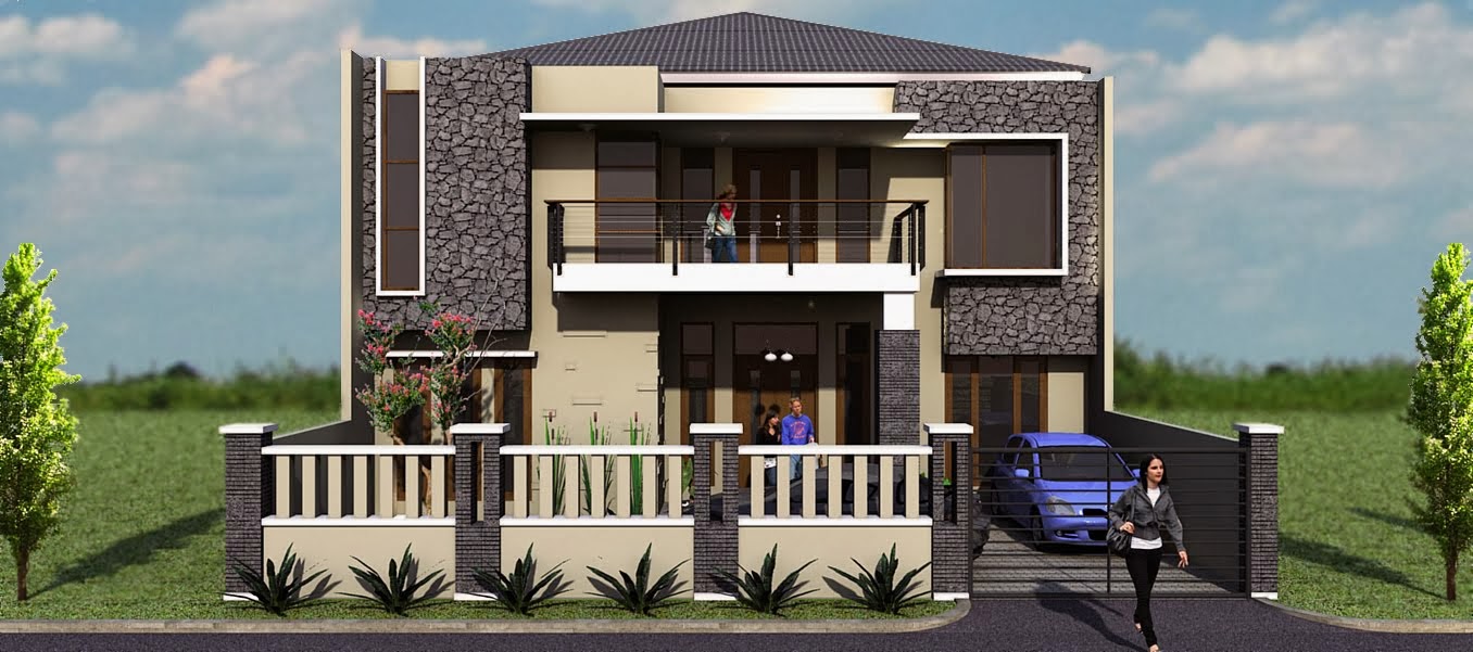 Contoh Desain Rumah Minimalis 2 Lantai Kumpulan Script Gratis