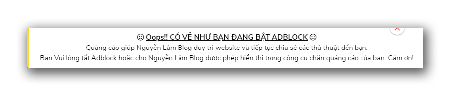 Cách Chặn Adblock Trên Trang Blogger/Blogspot Của Bạn 3