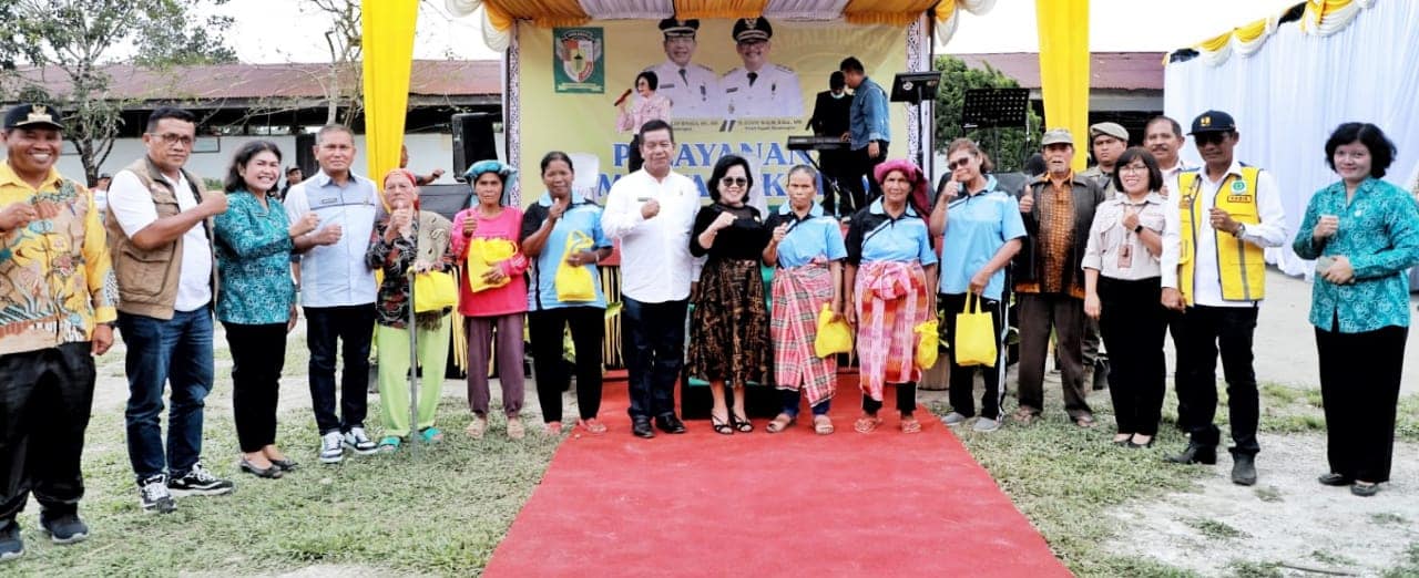 Pelayanan Adminduk dan Kesehatan di Nagori Bosi Sinombah Berjalan Sukses